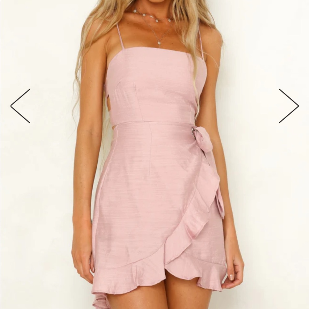 HelloMolly blush pink dress